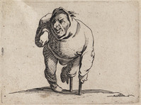 TvB G 4953
<br/>
Kreupele met houten been ("Gebochelden")
<br/>
<em>Callot, Jacques (1592 - 1635)</em>